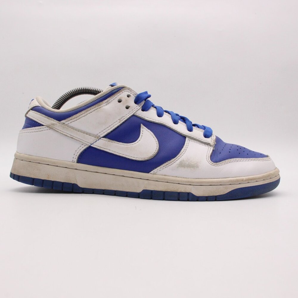Nike Dunk Low Racer Blue Men's Size 9.5 White Sneakers 2022 DD1391-401